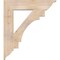 Ekena Millwork Merced Traditional Smooth Bracket, Douglas Fir, 5 1/2"W x 30"D x 34"H BKT06X30X34MRC01SDF - alternate 4
